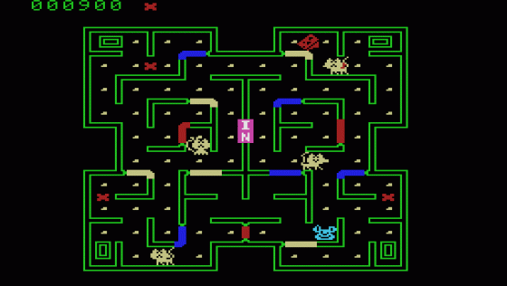 Mouse Trap Screenshot 1 (Coleco Vision Games System)