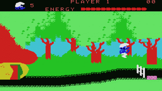 Schtroumpfs Screenshot 1 (Coleco Vision Games System)