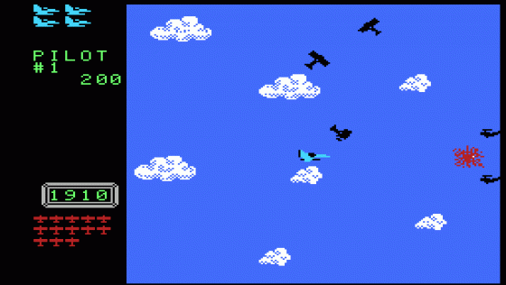 Time Pilot Screenshot 1 (Coleco Vision Games System)