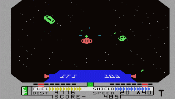 Blockade Runner Screenshot 1 (Coleco Vision Games System)