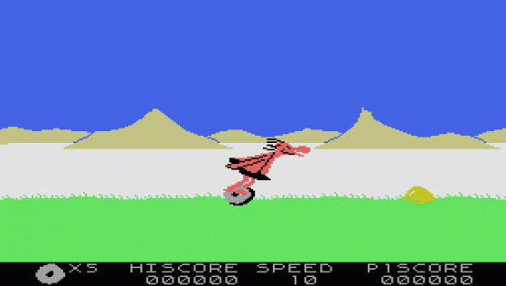 B.C.'s Quest for Tires Screenshot 1 (Coleco Vision Games System)