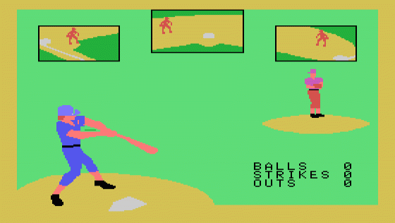 Super Action Baseball Screenshot 5 (Coleco Vision/Adam)