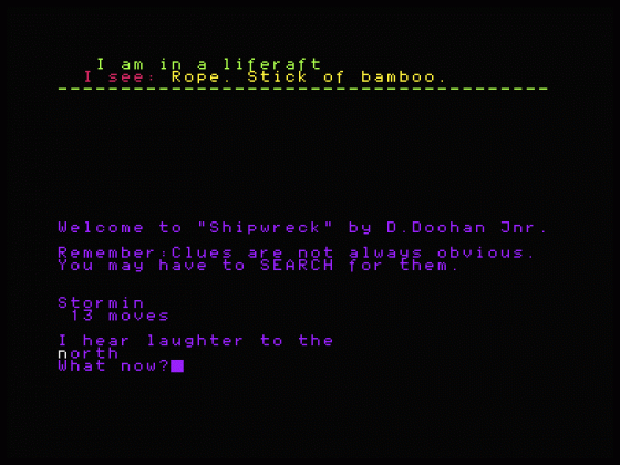 Quest 5: Shipwreck