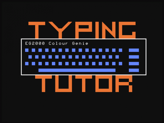 Typing Tutor