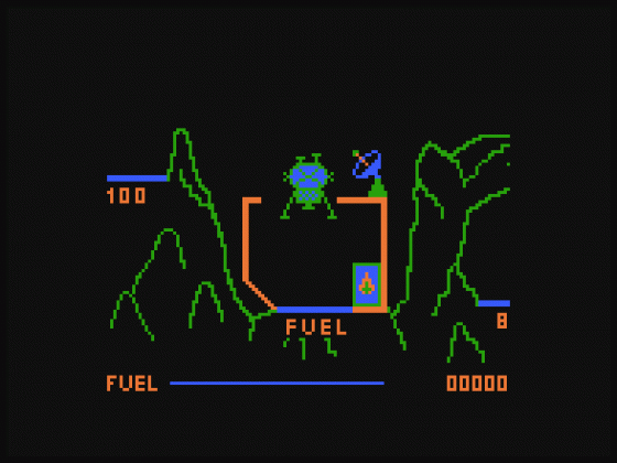 Lunar Lander Screenshot 5 (Colour Genie)