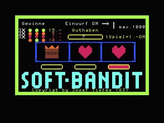 Soft Bandit Screenshot 9 (Colour Genie)