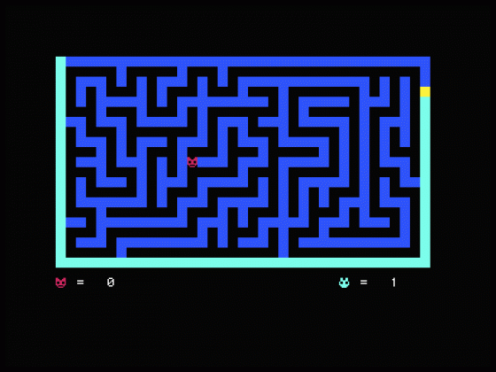 Maze Chaser Screenshot 5 (Colour Genie)