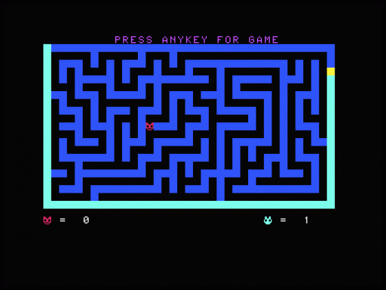 Maze Chaser Screenshot 6 (Colour Genie)