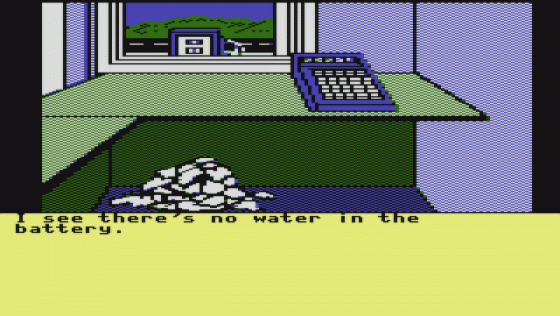 Buckaroo Banzai Screenshot 11 (Commodore 64/Plus 4)