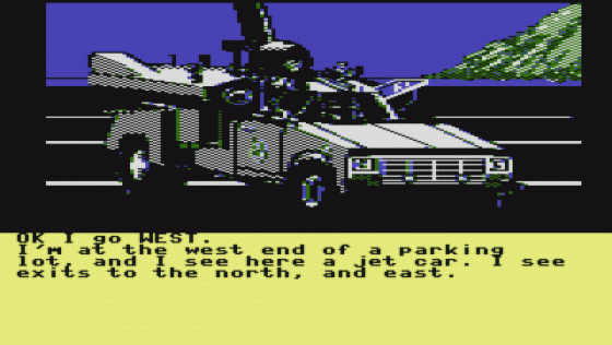 Buckaroo Banzai Screenshot 14 (Commodore 64/Plus 4)