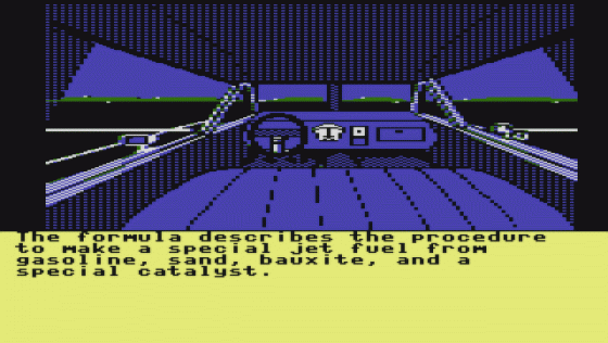 Buckaroo Banzai Screenshot 17 (Commodore 64/Plus 4)