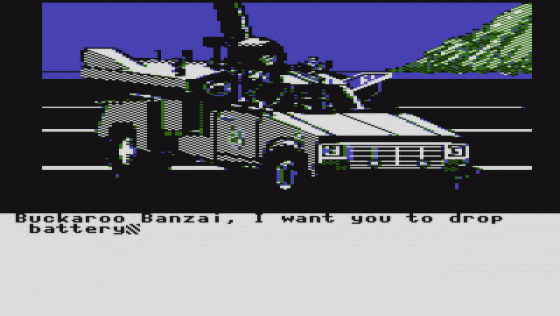 Buckaroo Banzai Screenshot 23 (Commodore 64/Plus 4)