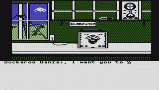 Buckaroo Banzai Screenshot 28 (Commodore 64/Plus 4)