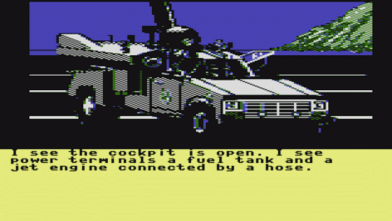 Buckaroo Banzai Screenshot 41 (Commodore 64/Plus 4)