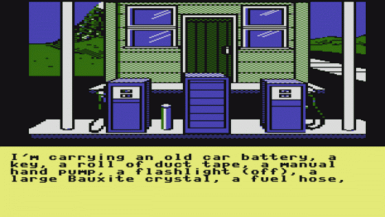 Buckaroo Banzai Screenshot 42 (Commodore 64/Plus 4)