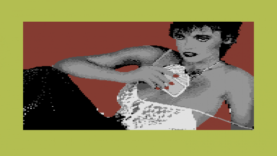 Strip Poker II Screenshot 6 (Commodore Plus 4)