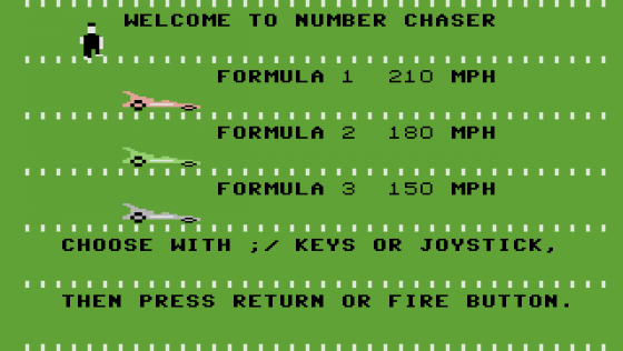 Number Chaser Screenshot 0 (Commodore 16/Plus 4)