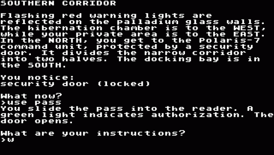 Hibernated I: This Place Is Death Screenshot 9 (Commodore 64/Plus 4)