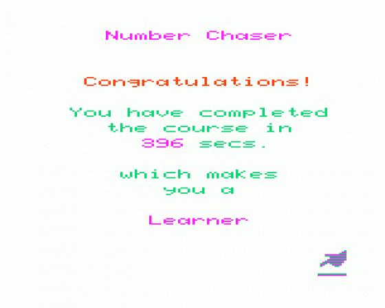 Number Chaser Screenshot 6 (Dragon 32)