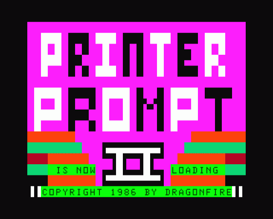 Printer Prompt v2.6