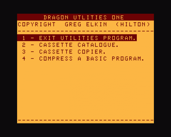 Dragon Utilities 1