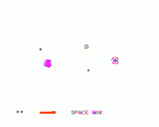 Space War Screenshot 1 (Dragon 32)