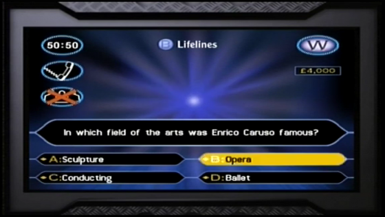Who Wants To Be A Millionaire? Screenshot 8 (Dreamcast (EU Version))