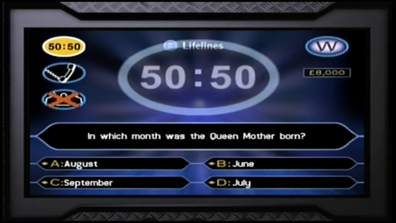 Who Wants To Be A Millionaire? Screenshot 19 (Dreamcast (EU Version))