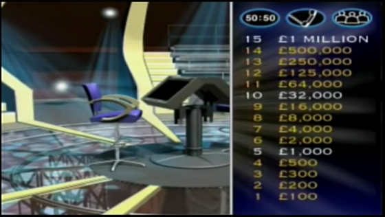 Who Wants To Be A Millionaire? Screenshot 29 (Dreamcast (EU Version))