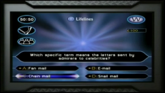 Who Wants To Be A Millionaire? Screenshot 31 (Dreamcast (EU Version))