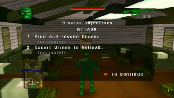 Army Men: Sarge's Heroes Screenshot 47 (Dreamcast (EU Version))