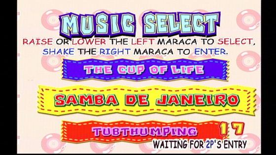 Samba De Amigo Screenshot 7 (Dreamcast (US Version))