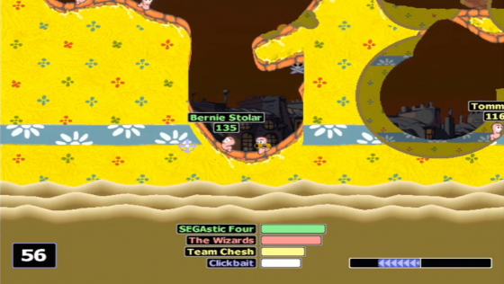 Worms World Party Screenshot 12 (Dreamcast (EU Version))