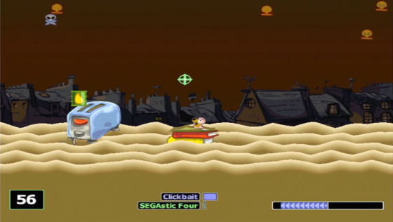 Worms World Party Screenshot 28 (Dreamcast (EU Version))