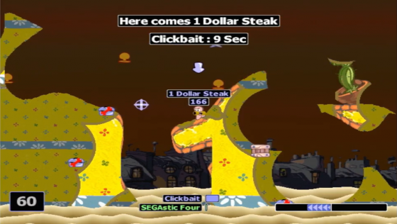 Worms World Party Screenshot 29 (Dreamcast (EU Version))