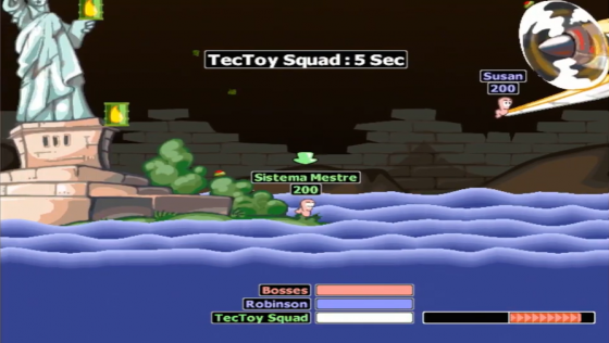 Worms World Party Screenshot 31 (Dreamcast (US Version))