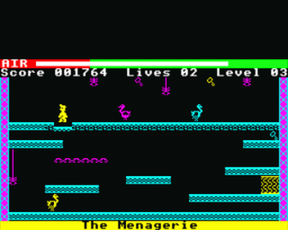 Manic Miner Screenshot 14 (Acorn Electron)