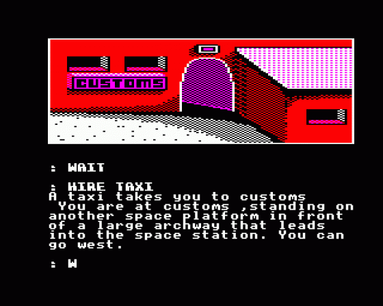 The Hunt Screenshot 5 (Acorn Electron)