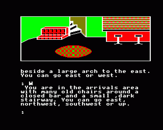 The Hunt Screenshot 7 (Acorn Electron)