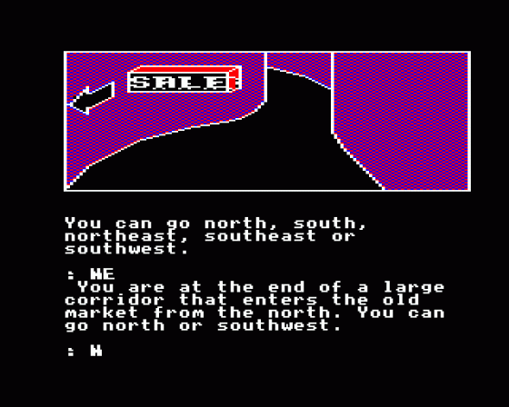 The Hunt Screenshot 11 (Acorn Electron)