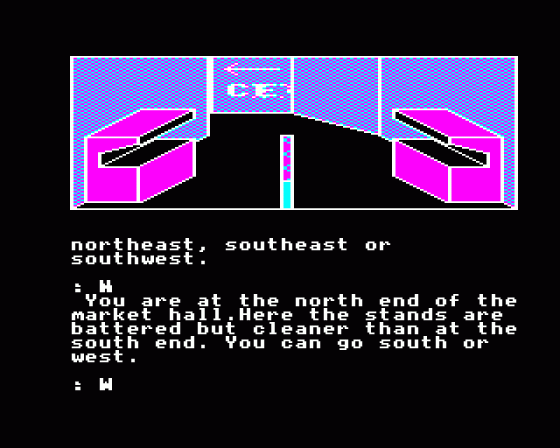 The Hunt Screenshot 47 (Acorn Electron)