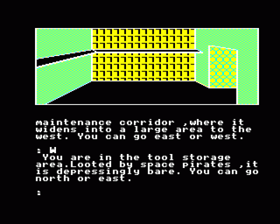 The Hunt Screenshot 83 (Acorn Electron)