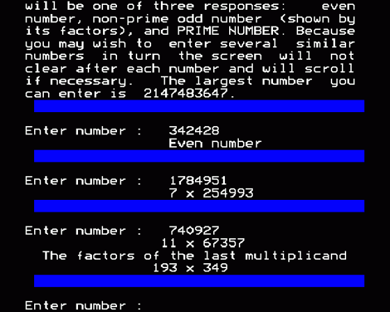 Prime Numbers