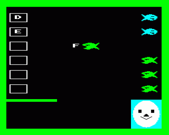 Happy Letters Screenshot 15 (Acorn Electron)