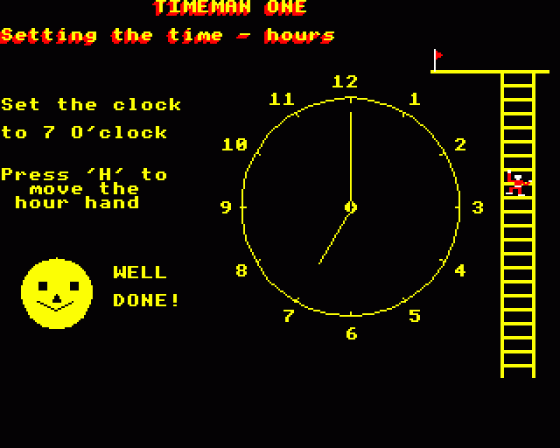 Timeman One Screenshot 8 (Acorn Electron)