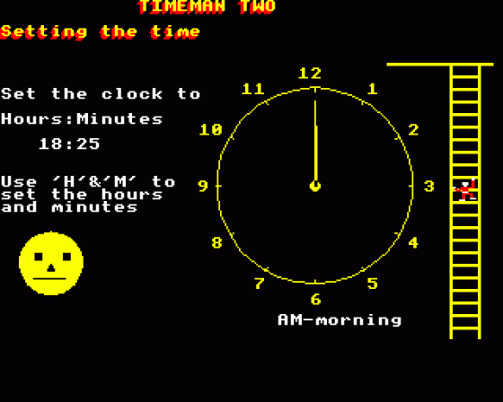 Timeman Two Screenshot 11 (Acorn Electron)