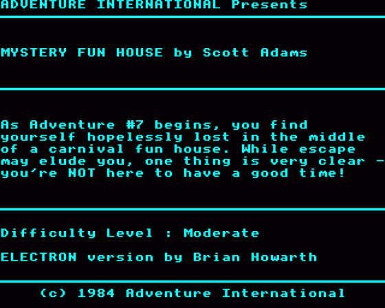 Mystery Fun House