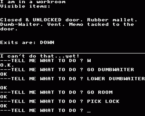 The Count Screenshot 11 (Acorn Electron)