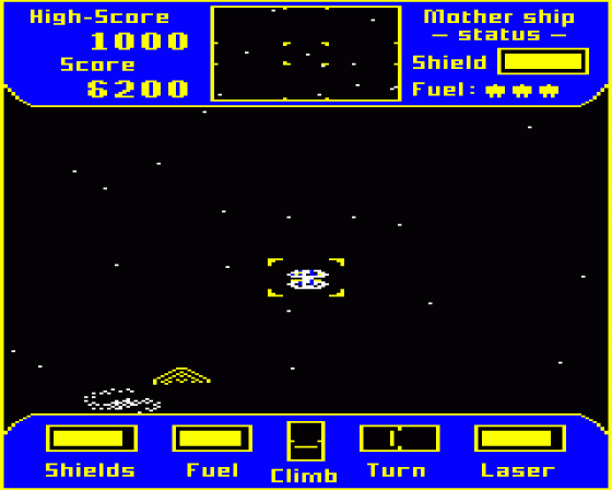 Cylon Attack Screenshot 13 (Acorn Electron)