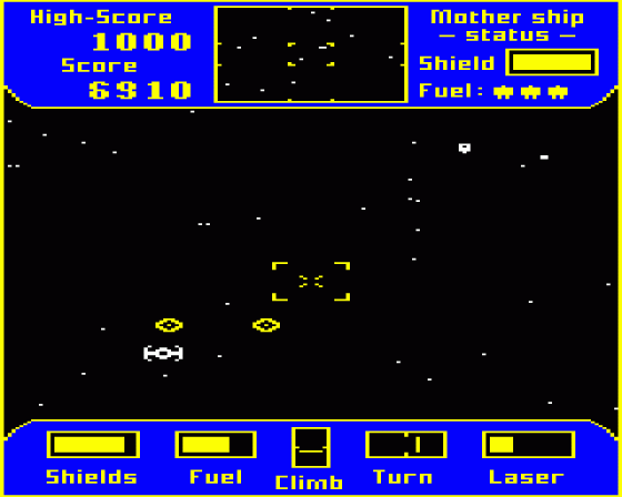 Cylon Attack Screenshot 17 (Acorn Electron)